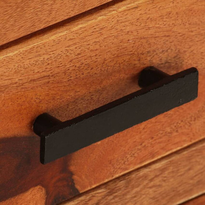 vidaXL Szafka pod TV, 110x30x40 cm, lite drewno sheesham