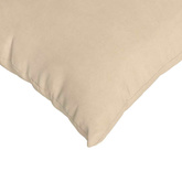 Poduszki na sofę 2 pcs Kremowy 60 x 60 cm tkanina