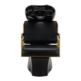 Gabbiano myjnia fryzjerski Prato złoto - czarna 142892