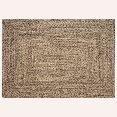 Dywany pokojowe Naturalny i czarny 200 x 290 cm Juta