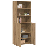 Highboard Dąb artisan 70 x 42,5 x 185 cm Drewno inżynieryjne