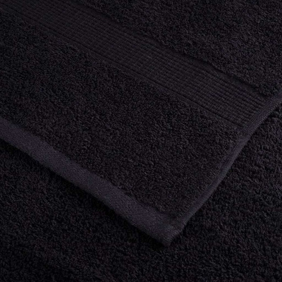 Ręcznik Gościnny SOLUND 10 szt. Czarny 15 x 21 cm 550 gsm