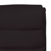 vidaXL Podnoszony fotel masujący, czarny, sztuczna skóra model standard