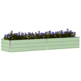 Donica Zielony 320 x 80 x 45 cm Stal