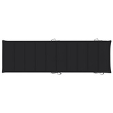 vidaXL Leżaki z poduszkami i stolikiem, 2 szt., lite drewno akacjowe