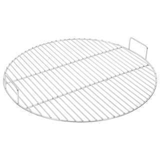 Ruszt do grilla, z uchwytami, ?54 cm, stal nierdzewna 304