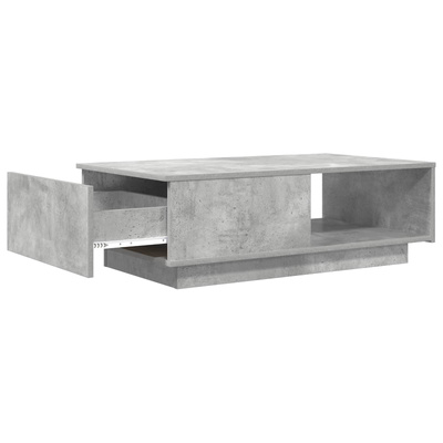 Stolik kawowy Betonowy szary 95 x 55 x 31 cm