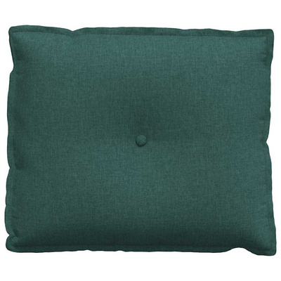Poduszka na plecy Ciemna zieleń 60 x 19 x 50 cm tkanina