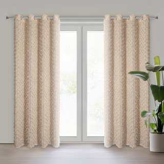 Zasłona Aurelia beżowa 135x250