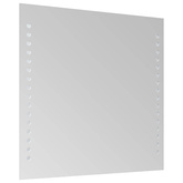 Lustro łazienkowe z LED, 30x30 cm