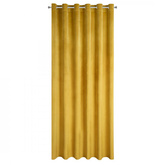 Zasłona Melanie musztardowa 215x250