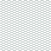 Ogrodzenie heksagonalne 1,6 x 100 m PVC zielony