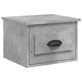vidaXL Wiszące szafki nocne, 2 szt., szarość betonu, 41,5x36x28 cm
