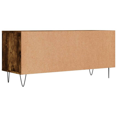vidaXL Szafka pod TV, przydymiony dąb, 100x34,5x44,5 cm wariant 4