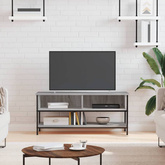 vidaXL Szafka pod TV, szary dąb sonoma, 100x35x45 cm