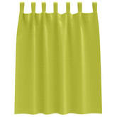 Firany blackout z kółkami 2 pcs Zielony 140 x 140 cm Poliester