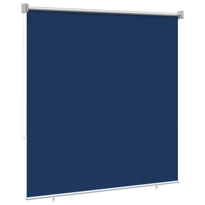 Roleta zewnętrzna 90% blokada UV niebieski 140 x 140 cm HDPE