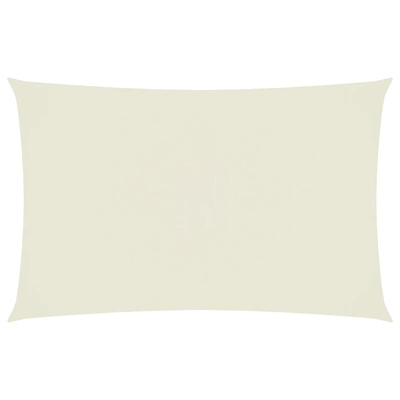 Prostokątny żagiel ogrodowy, tkanina Oxford, 4x7 m, kremowy