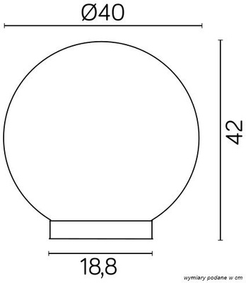 Kula ogrodowa G 400 Z
