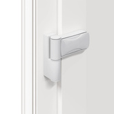 Drzwi Frontowe 98 x 208 cm PVC Biały