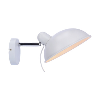 Lampa ścienna kinkiet 1X40W E14 biały DURIO 21-51448
