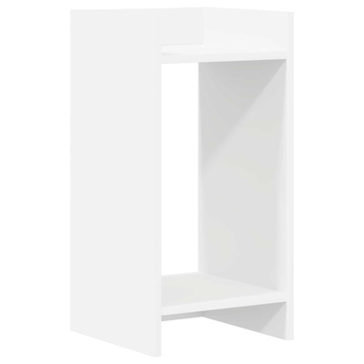 Stojak na rośliny Biały 30 x 30 x 60 cm Drewno inżynieryjne