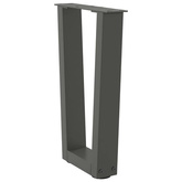 Nogi do stolika kawowego w kształcie litery V 2 szt. Antracyt 38x(42-43,3) cm Stal