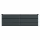 Donica Antracyt 160 x 40 x 45 cm Stal