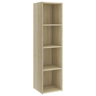vidaXL Szafka pod TV, dąb sonoma, 142,5x35x36,5 cm