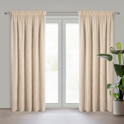 Zasłona Reina beżowa 135x270