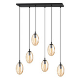 Lampa wisząca ASTRAL 6 BL MIODOWY