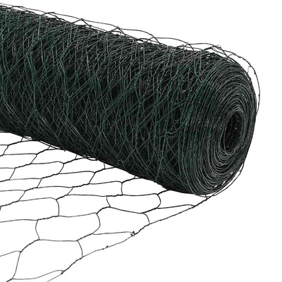 Ogrodzenie heksagonalne 1,6 x 100 m PVC zielony