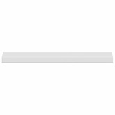 Parapet okienny Biały 60 x 10 x 4,5 cm PVC