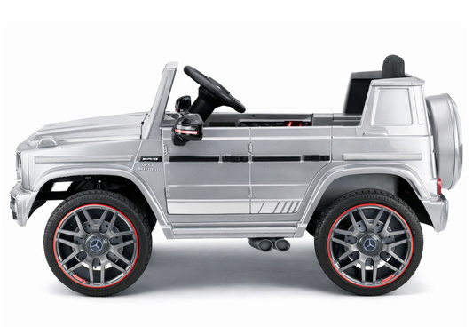 Auto Na Akumulator Mercedes AMG G 63 Srebrny Lakierowany