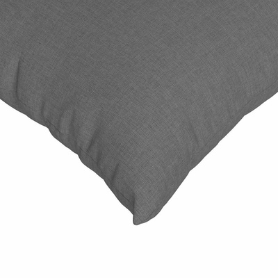 Poduszki na sofę 2 pcs Ciemnoszary 50 x 50 cm tkanina