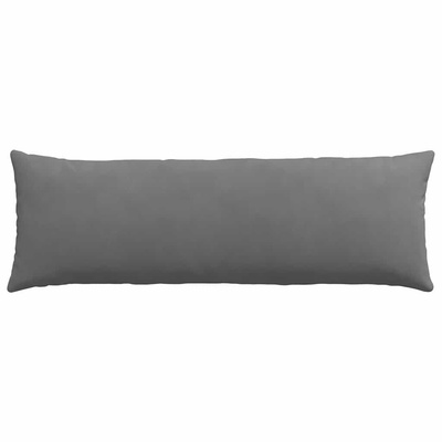 Poduszki na sofę 2 pcs Ciemnoszary 120 x 40 cm tkanina
