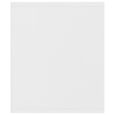 Regał na książki/szafka TV, biały, 143x30x36 cm