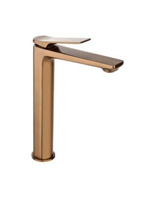 Bateria umywalkowa wysoka neri plus invena trend miedź