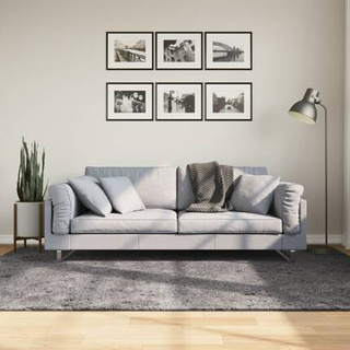 vidaXL Dywan HUARTE z krótkim włosiem, antracytowy, 160x230 cm