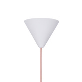 Lampa wisząca owalna różowa Oss Ledea 50101186