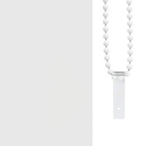 Roleta prysznicowa 140 x 240 cm, biała