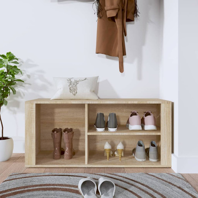 Szafka na buty, dąb sonoma, 100x35x45 cm