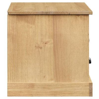 vidaXL Szafka pod TV VIGO, 106x40x40 cm, lite drewno sosnowe