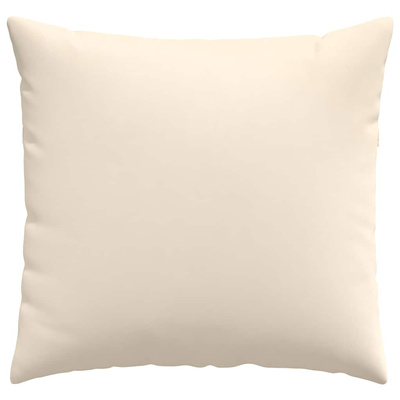 Poduszki na sofę 2 pcs Beżowy 50 x 50 cm tkanina