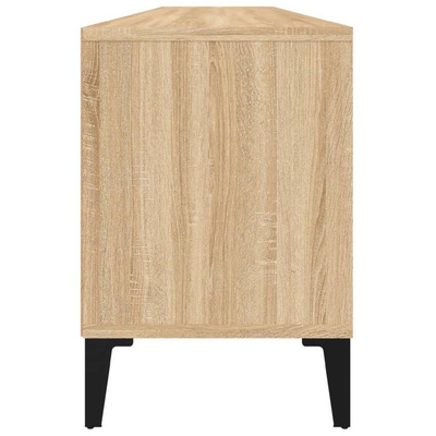 vidaXL Szafka pod TV, dąb sonoma, 150x30x44,5 cm