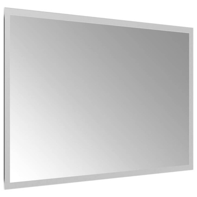 vidaXL Lustro łazienkowe z LED, 60x40 cm