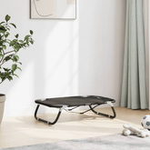 vidaXL Legowisko dla psa, antracytowe, tkanina Oxford i stal