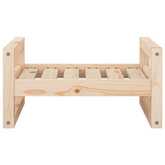 vidaXL Legowisko dla psa, 55,5x45,5x28 cm, lite drewno sosnowe
