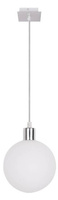 Lampa wisząca biały klosz kula 15cm Oden 31-03287