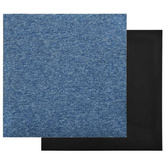 vidaXL Podłogowe płytki dywanowe, 20 szt., 5 m², 50x50 cm, niebieskie